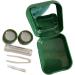Healeved Small Contact Lens Container with Mirror - Frosted Organizer & Travel Case for Contacts - Decorative Plastic Holder - Buy Online on GoSupps.com