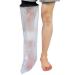 Lozjokad Waterproof Cast Shower Cover Leg for Adults Foot and Lower Leg Cast Wounds Protector Showering Bath Accessories - Buy Online on GoSupps.com
