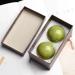 BLBTEDUAMDE 2-Piece Natural Jade Massage Balls for Hand & Wrist Exercise | Stress Relief Solid Balls Pair - Buy Online on GoSupps.com