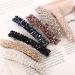 Black Hair Clips Handmade Rhinestone Barrettes Metal Hair Holders Clips and Barrettes Hair Clips for Women Girls Headwear Styling Clips and Barrettes Hair Accessories - Buy Online on GoSupps.com