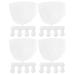 Toe Separators & Spacers - Transparent Silicone Orthosis for Overlapping Toes | 2 Sets for Women - Buy Online on GoSupps.com
