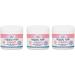 Scotvision 3 x Nauge Nappy Rash cream Zinc & Castor oil 200ml Lanolin Free ( Formerly Cotton Tree)