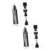 FRCOLOR 2 pcs 4 Men Hair Clippers Electric Hair Trimmer Home Hair Clippers Nose Hair Trimmer Man Razor Household 13X2.5X2.5CMx2pcs Blackx2pcs