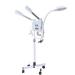 3 in 1 Professional Facial Steamer Rolling Face Steamer with 8X Magnifying Lamp and Automatic Power-Off for Water Shortage Function Hot and Cold Spray Design for Home and Professional Beauty Salon