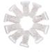 AEIOFU Pacifier Clips Suspender Clips Clear Pacifier Clips Pacifier Holder Badge Dummy Clips Crafting Supplies Tool Durable Suspender Clips 10pcs - Buy Online on GoSupps.com