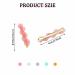 10 PCS Alligator Hair Barettes for Women - Acrylic Resin Decorative Hair Clips - Buy Online on GoSupps.com
