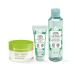 Yves Rocher Nursing Set charisma for combination skin with cleaning micelle water peeling and a matt gel cream gift set