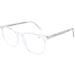 DOOViC Blue Light Filter Glasses for Women - Modern Round Reading Glasses XAP002 C4 | Transparent 1.0x Lenses | International Shipping - Buy Online on GoSupps.com