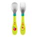 Chicco 00016102300000 First stainless steel cutlery set Neutral 18M+ white