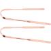 Buy Durable Tongue Cleaner Tool - 2 Pieces for Adult Oral Hygiene | Rose Gold | Best Oral Care Solution - Buy Online on GoSupps.com