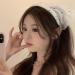 hgnxa Lace Headscarf Girl Headband Elegant Hair Scarf Bandanas Headpiece Lace Hairband Women Photo Headwrap Head Covering Dot White - Buy Online on GoSupps.com