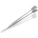 Straight grill tweezers cooking tweezers 30 cm stainless steel with wide ends