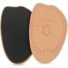 FOMIYES Leather Half Insoles - 2 Pairs of Forefoot Cushions for Men & Women | Comfort & Damping Shoe Pads - Buy Online on GoSupps.com