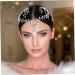 Bridal Headpieces for Wedding Rhinestone Headband Forehead Headband Headpiece Hair Accessories for Bride Silver Other Holiday Supplies - Buy Online on GoSupps.com