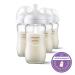 Philips AVENT Glass Natural Baby Bottle 8oz 4pk - Clear with Natural Response Nipple - SCY913/04 - Buy Online on GoSupps.com