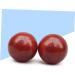 Beavorty 2nd Hand Medicine Balls - Rosewood Stress & Massage Balls (6cm) | Chinese Style Fitness Tool - Buy Online on GoSupps.com
