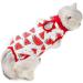 Buy Lxwsin Cat Recovery Suit - Breathable Cotton Anti-Licking Clothing for Cats | Pet Protection for Abdominal Wounds | Available in M & L - Buy Online on GoSupps.com