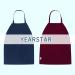 YEARSTAR 2 Pack Adult Bib Apron 27X19 | Adjustable Multipurpose Clothing Protector for Elderly | Washable Reusable | Navy Blue Burgundy - Buy Online on GoSupps.com