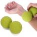 Verdant Touch Double Massage Ball - Deep Tissue Muscle Release for Leg Back & Shoulder | Yoga & Gym Fitness Ball - Green - Buy Online on GoSupps.com