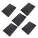 VILLCASE 5pcs Nail Polish Palette Nail Gel Polish Oil Paint Makeup Pallet Plastic Tray Color Mixing Plate Cosmetic Palettes Nail Shop Supplies Nail Art Color Palettes Abs Exercise Board