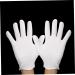 Beaupretty 20 Pair Jersey Gloves Inspection Gloves Cotton Gloves for Gloves for Ceremony Soft Cotton Gloves moisturizing Gloves Warm Work Gloves Women's White Film Dry Hands 23X13cm White - Buy Online on GoSupps.com