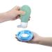 Surenhap Massager Back Brush - Best Shower Cleaning Scrubber for Back Creams & Lotions | International Shipping Available - Buy Online on GoSupps.com