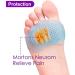 Medium-Footed Gel Cushions & Toe Separators - 8 Pairs for Blisters & Diabetic Feet | Breathable Comfort & Forefoot Support - Buy Online on GoSupps.com