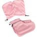 2paires Mitaines Pour Th rapie Cire Lot Accessoires De Bain Coton Thermique Pour Usage Domestique Ou Professionnel 28x20cm rose - Buy Online on GoSupps.com