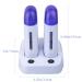 Nynelly Roll on Wax Warmer Kit for Hair Removal - Double Depilatory Wax Cartridge and Heater Base - Includes Depilation Wax and Strips - Ideal for Hair leg, Armpit, and Bikini - Buy Online on GoSupps.com