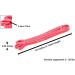 Draper's Strength Heavy Duty Resistance Loop Bands for Powerlifting Workout - Red #02 - Buy Online on GoSupps.com