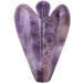 Angel Decorations Beautiful Elegant Angel Clear Crystal Healing Statue Carved Quartz Peace Angel(Amethyst) - Buy Online on GoSupps.com
