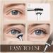 Dolly Mascara Fan Brush Set for Beautiful Lashes - 2PCS - Buy Online on GoSupps.com
