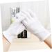 NIYANGLE 12 Pairs Work Industrial Moisturizing Hand Spa Moisturizing Inspection Glove Hair Coloring Cotton Lab Glove White M:22X9cm White - Buy Online on GoSupps.com