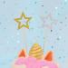 100 Pcs Star Cupcake Picks Glitter Star Cupcake Toppers Mini Star Cake Toppers Star Food Picks Wedding Cake Picks Golden - Buy Online on GoSupps.com