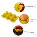 Angoily 1pc Egg Tray Egg Display Tray Red Egg Holder Egg Holder for Refrigerator Mustard Household Ceramics - Buy Online on GoSupps.com