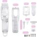 Amagogo DIY Assembly Hair Clipper Housing Kit Front Top Back Bottom Motor Cover Full Set for 8148 8591 850 Clipper Hair Clippers Clear - Buy Online on GoSupps.com