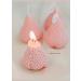 Cute Strawberry Candle Soy Waxmixed Candle Mini Decoration Scented Candles Suitable for Bedroom Bathroom Decoration Parties