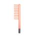 High Frequency Wand Electrode Glass Tube 3 Colours 7 Shape Portable High Frequency Device Replacement Parts Beauty Parts Elitzia ETJX006RC (Red Comb)