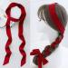 Ladies Satin Belt 5cm x 195cm - Imitated Silk Long Scarf & Dress Waistband Accessory in Claret | Shop Now - Buy Online on GoSupps.com