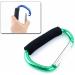 2X Large Aluminum D-Style Carabiner Hooks with Sponge Handle for Shopping Bags - Multipurpose Carry Solution - Buy Online on GoSupps.com