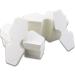400PCS Blank White Kraft Paper Jewelry Display Hanging Cards with Hole - 10.5cm x 4.5cm - Buy Online on GoSupps.com