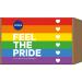 NIVEA Feel The Pride Set gift set for colourful care moments pampering care set with peeling shower gel and cream