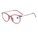 IYNWBJTS Anti-blue light reading glasses reading glasses Anti-blue light reading glasses reading glasses(Color:Red Box Size:2.50) 2.50 Red Box