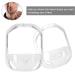 Professional Mustache Shaping Tool | Beard Shaper Template - ABS White for Precision Grooming - Buy Online on GoSupps.com