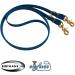 Organic Biothane Horse Reins - 2.70m Light Blue Closed Reins for Horses & Ponies | Dirt & Water-Repellent | 16mm Wide - Buy Online on GoSupps.com