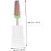 Housoutil Nail Art Tools Plastic Nail Clippers Women's Two-way Cuticle Pusher 4.4x1.2cm As Shown - Buy Online on GoSupps.com