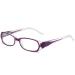 Gharaz fashionable reading glasses with spring hinges for men light reader for computers (color: purple size: 3.0+) 3.0+ purple