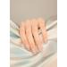 QLOLIS Premium Full Wraps Nail Art Gel Polish 20 Strips Stickers Decals DIY Nails Design Manicure Kit With 1 Nail File (Silver) - Buy Online on GoSupps.com