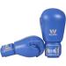 Wesing AIBA Approved Blue Leather Boxing Gloves - 12 oz (340.2 g) | International Shipping Available - Buy Online on GoSupps.com