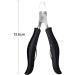 YCLFHOO Toe Nail Clipper for Thick Nails Ingrown Toenails Trimmer Precision Toe Clipper for Professional Podiatrist and Men Women Elderly Heavy Duty Stainless Steel Nail Cutter-Black - Buy Online on GoSupps.com